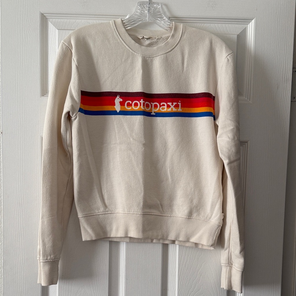 Cotopaxi On the Horizon Organic Crew Neck Sweatshirt Size XS